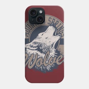 Angry wolf beast Phone Case