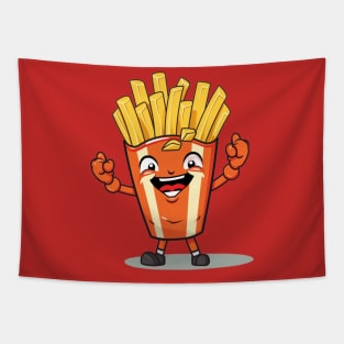 zombie kawaii french fries T-Shirt cute potatofood Tapestry