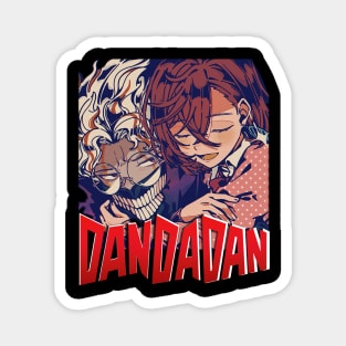 Takakura Ken, Momo Ayase Dandadan anime Retro Style Magnet