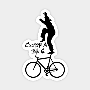 Cobra Bike (Black silhouette version) Magnet