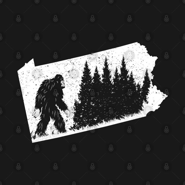 Pennsylvania Bigfoot by Tesszero