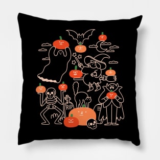 Pumpkin Party Pillow