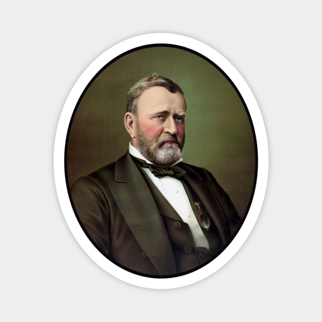 President Ulysses S. Grant Magnet by warishellstore