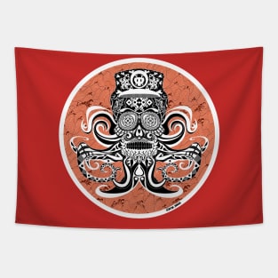 crimson corsair ecopop Tapestry