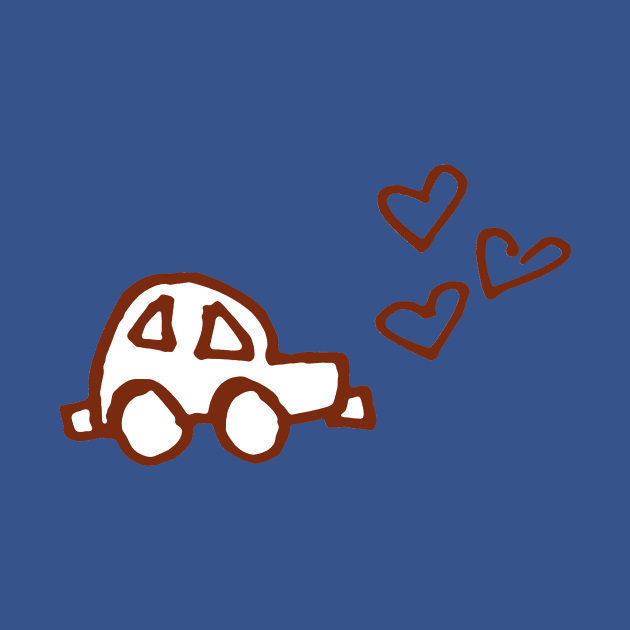 Cute Car by geeklyshirts