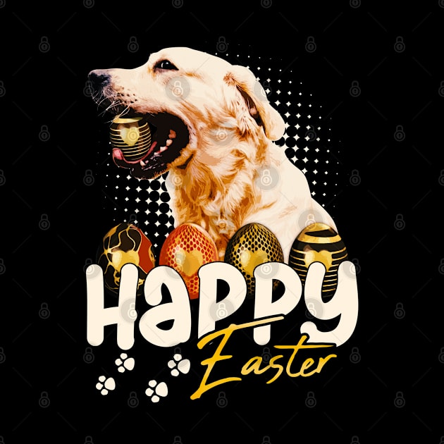 Golden Retriever Easter Shirt by jhay_41