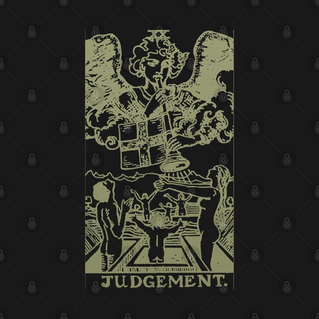 Golden Tarot - Judgement by tetratarot