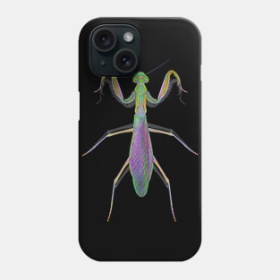 Praying Red Tinged Mantis Phone Case