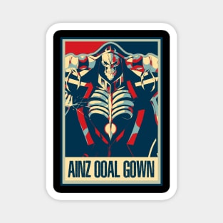 Rule Like Ainz Overlords Anime T-Shirts for True Fans of Supreme Beings Magnet