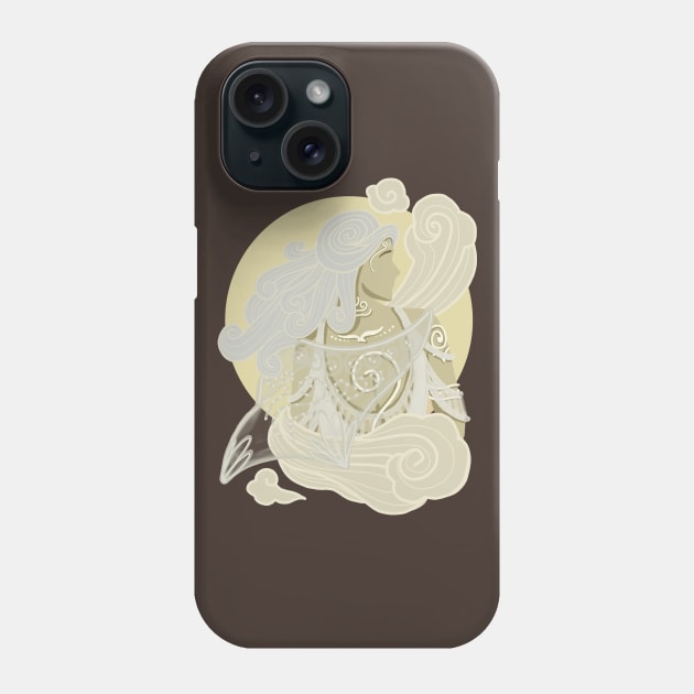 WIND GODDESS Phone Case by ulricartistic