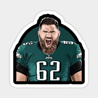 Jason Kelce Chiefs Magnet