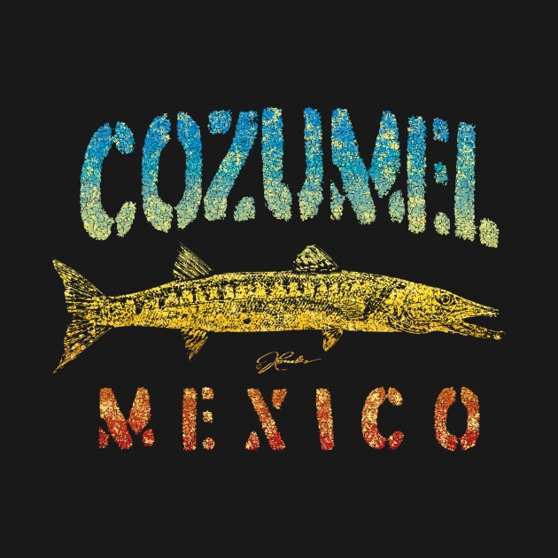 Cozumel, Mexico, Great Barracuda by jcombs