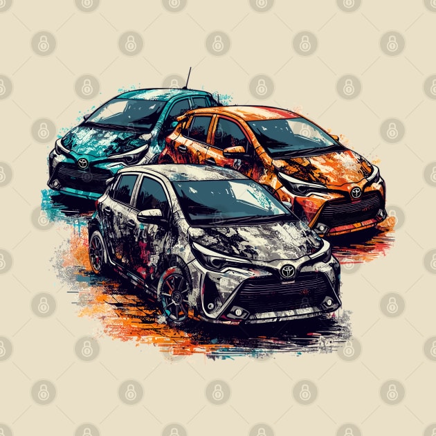 Toyota Yaris by Vehicles-Art