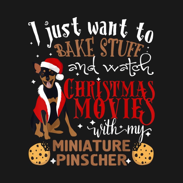 Watch Christmas Movies With My Miniature Pinscher by bienvaem