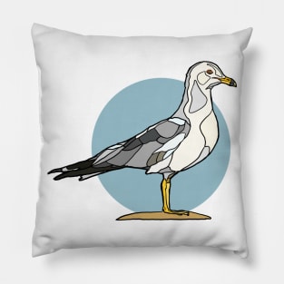 Ringed Billed Gull Pillow