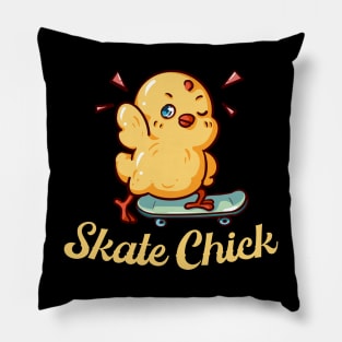 Skate chick Pillow