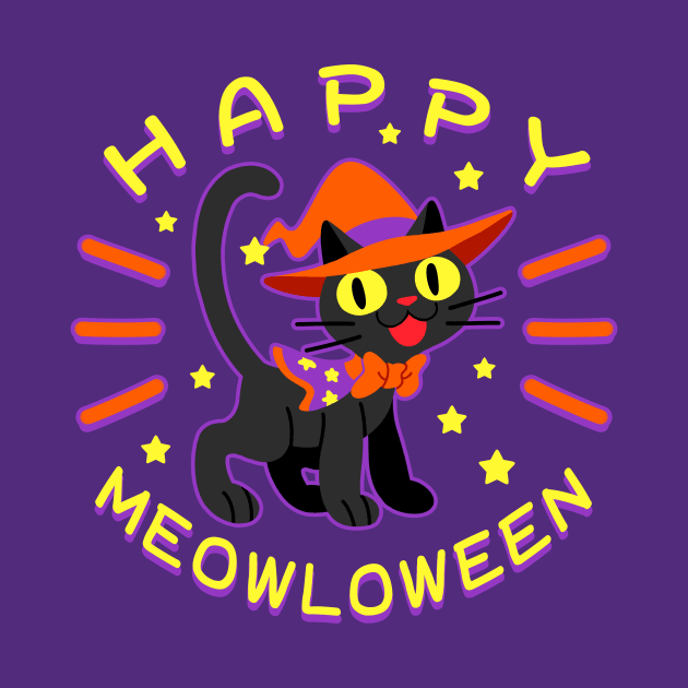 Happy Meowloween by TeeBudgie