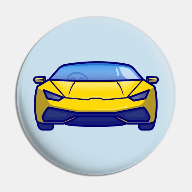 Sport Car Cartoon Pin by Catalyst Labs