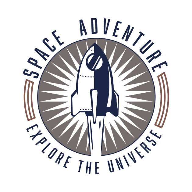 Space Adventure Explore the Universe logo by nickemporium1