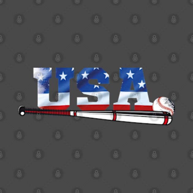 4th of july baseball usa flag by soft and timeless