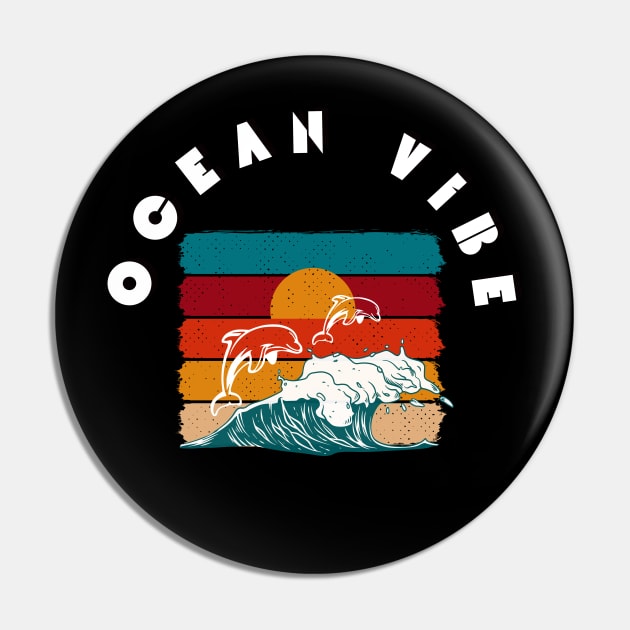 Dolphin retro cute ocean vibe Pin by Alex