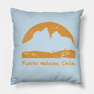 Andes mountains Patagonia Pillow