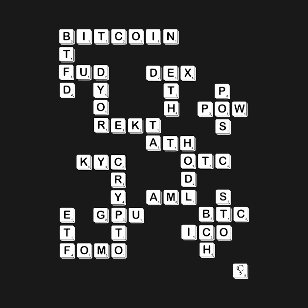 "Crypto Scrabble" by CryptoDeity