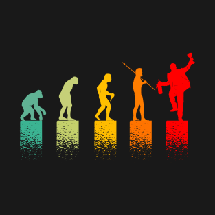 Evolution Apéro idee cadeau Homme drôle T-Shirt