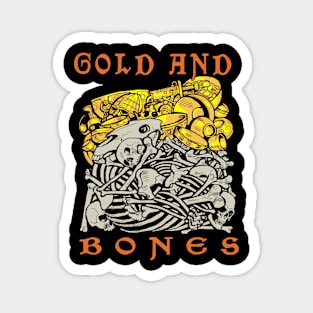 Norse gold and bones. Magnet