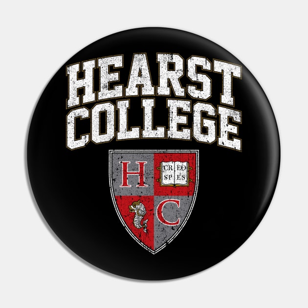 Hearst College Pin by huckblade