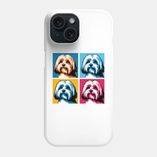 Havanese Pop Art - Dog Lover Gifts Phone Case