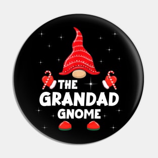 The Grandad Gnome Matching Family Christmas Pajama Pin