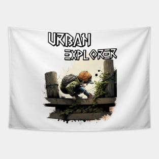 Urban Explorer Tapestry