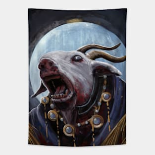 Metal Mad Goat Tapestry