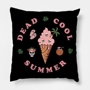 Skull Ice Cream Pillow