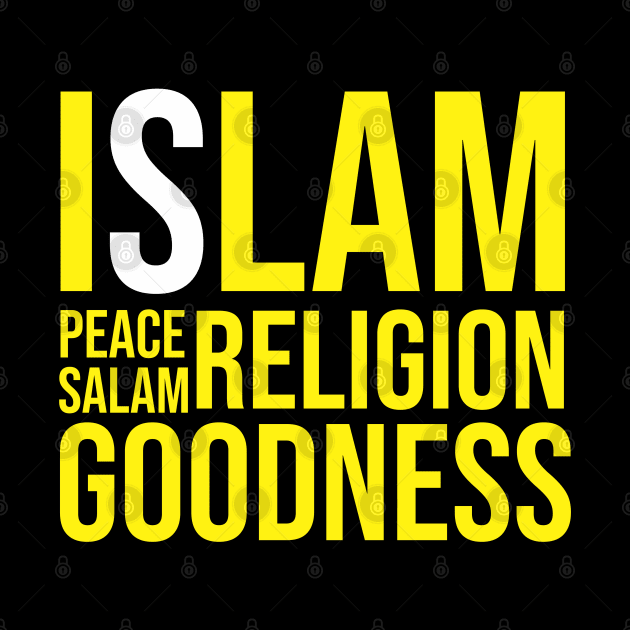 Islam- Islamic Word Typography by ahmadzakiramadhan