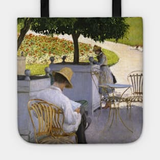 The Orange Trees by Gustave Caillebotte Tote