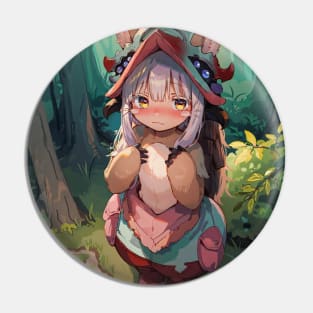 Cute Nanachi Design for Anime Lovers Pin