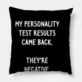 Personality Test Pillow