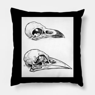 Crow Skulls Pillow