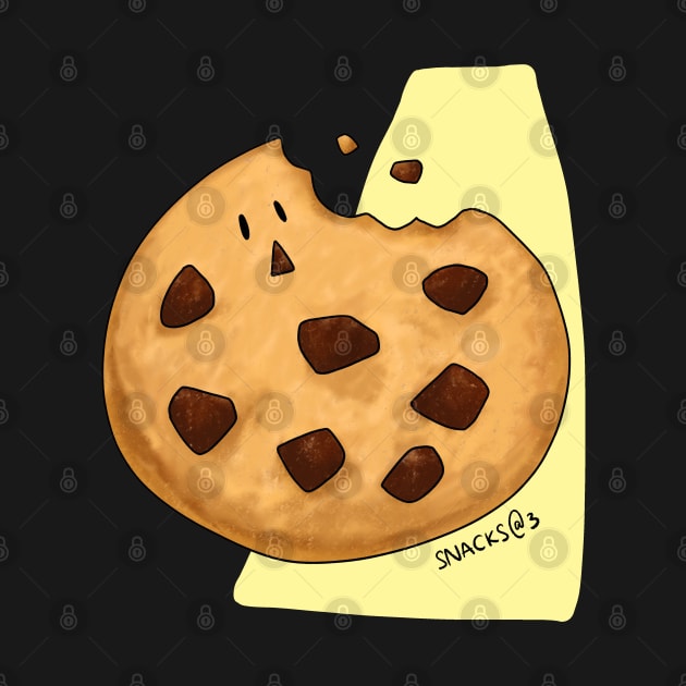 Chocolate Chip Cookie by Snacks At 3