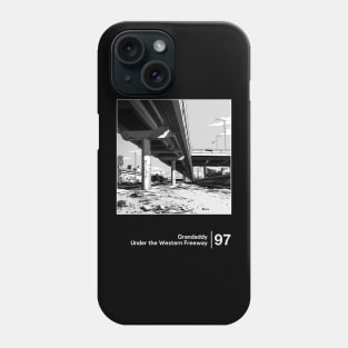 Under the Western Freeway - Minimalist Graphic Fan Artwork Design Phone Case