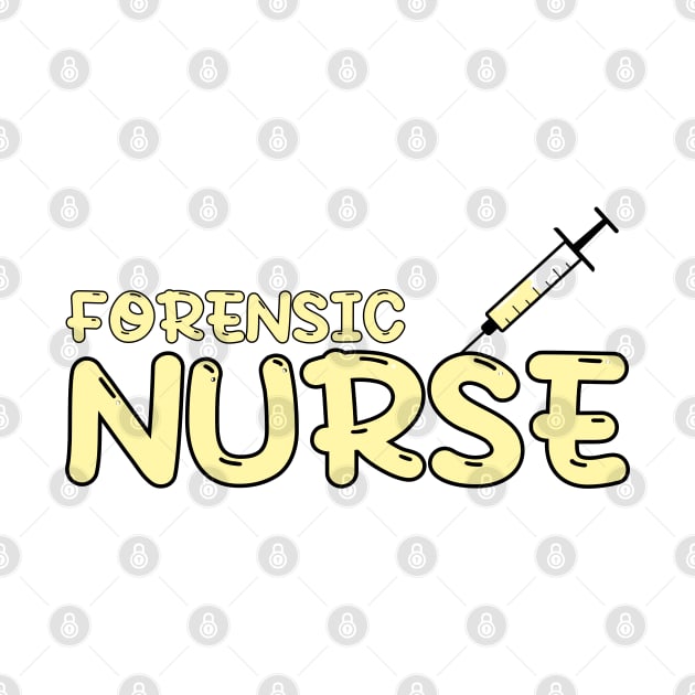 Forensic Nurse Yellow by MedicineIsHard