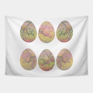 Decorative Easter Eggs Tapestry