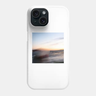 Impressionist dinghy on beach Phone Case