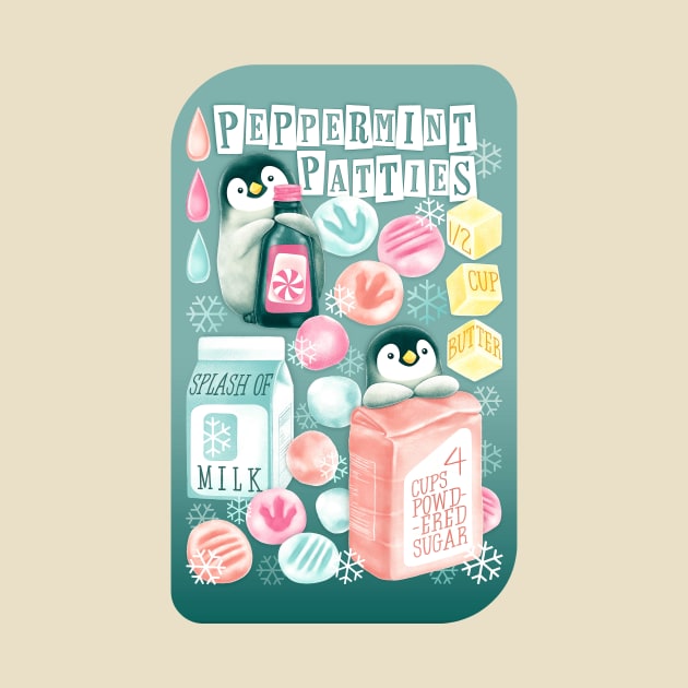 Penguin's Peppermint Patties - mint green by PerrinLeFeuvre