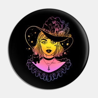 Fly agaric witch Pin