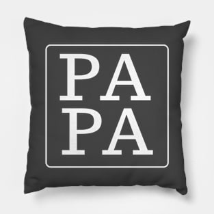 PAPA fathers day Pillow