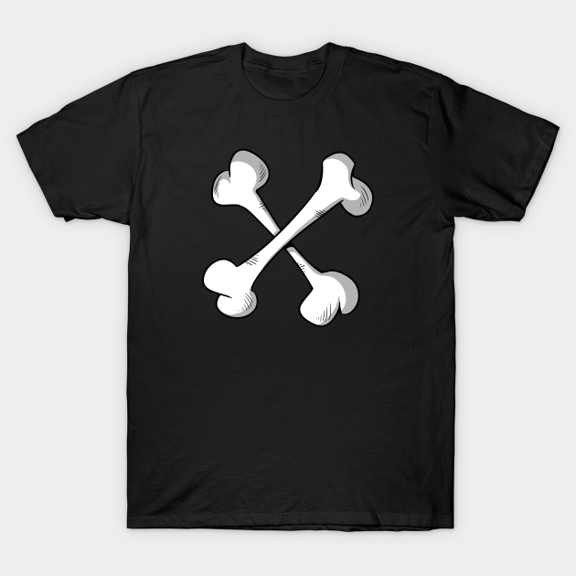 Discover Crossbones Shirt - Bones - T-Shirt