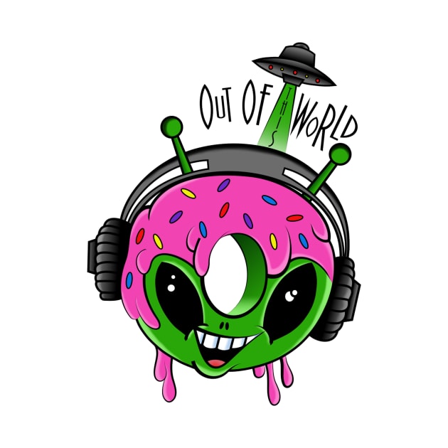 OUT OF THIS WORLD DONUTS by art_of_josh